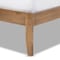 Baxton Studio Trina Tree Polyresin and Walnut Wood King Size Platform Bed 125-6919 - alternate 3
